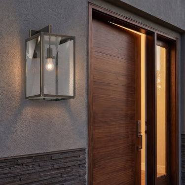 Westbrook Sconce shown in the Bronze finish with a Clear shade - 94521-BZ-CL 2