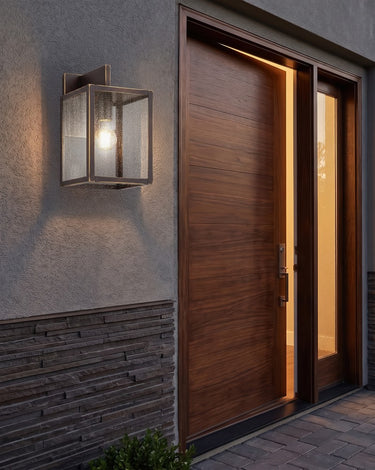 Westbrook Sconce shown in the Bronze finish with a Seedy shade - 94421-BZ-SDY 2