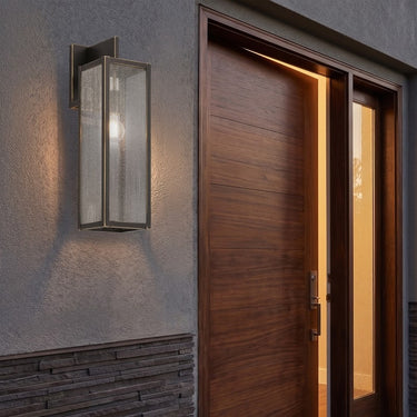 Westbrook Sconce shown in the Bronze finish with a Seedy shade - 94431-BZ-SDY 2