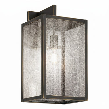 Westbrook Sconce shown in the Bronze finish with a Seedy shade - 94521-BZ-SDY