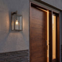 Westbrook Sconce shown in the Dark Brass finish with a Clear shade - 94321-DB-CL 2