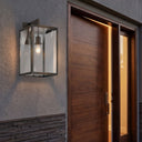 Westbrook Sconce shown in the Dark Brass finish with a Clear shade - 94521-DB-CL 2