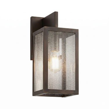 Westbrook Sconce shown in the Dark Brass finish with a Seedy shade - 94321-DB-SDY