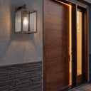 Westbrook Sconce shown in the Dark Brass finish with a Seedy shade - 94421-DB-SDY 2