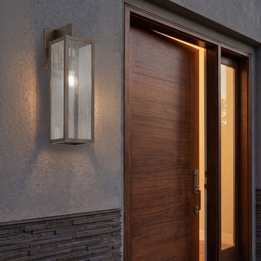 Westbrook Sconce shown in the Dark Brass finish with a Seedy shade - 94431-DB-SDY 2