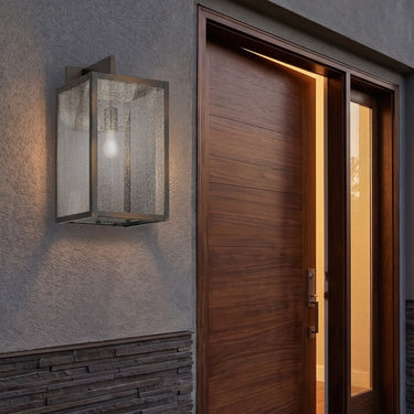Westbrook Sconce shown in the Dark Brass finish with a Seedy shade - 94521-DB-SDY 2