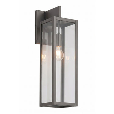 Westbrook Sconce shown in the Gunmetal finish with a Clear shade - 94431-GM-CL