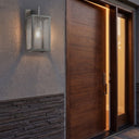 Westbrook Sconce shown in the Gunmetal finish with a Seedy shade - 94421-GM-SDY 2
