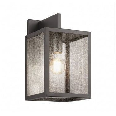 Westbrook Sconce shown in the Gunmetal finish with a Seedy shade - 94421-GM-SDY 