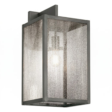 Westbrook Sconce shown in the Gunmetal finish with a Seedy shade - 94521-GM-SDY