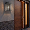 Westbrook Sconce shown in the Matte Black finish with a Seedy shade - 94421-BK-SDY 2