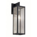 Westbrook Sconce shown in the Matte Black finish with a Seedy shade - 94431-BK-SDY