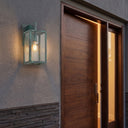 Westbrook Sconce shown in the Verde Green finish with a Clear shade - 94321-VG-CL 2