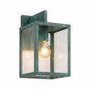 Westbrook Sconce shown in the Verde Green finish with a Clear shade - 94421-VG-CL 