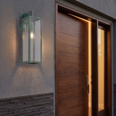 Westbrook Sconce shown in the Verde Green finish with a Clear shade - 94431-VG-CL 2
