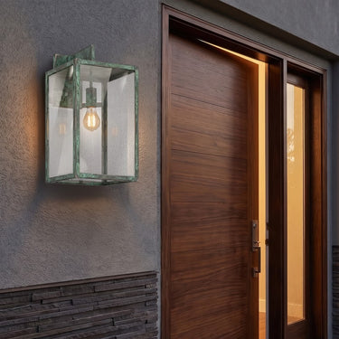 Westbrook Sconce shown in the Verde Green finish with a Clear shade - 94521-VG-CL 2