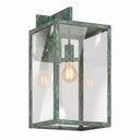 Westbrook Sconce shown in the Verde Green finish with a Clear shade - 94521-VG-CL