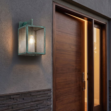 Westbrook Sconce shown in the Verde Green finish with a Seedy shade - 94421-VG-SDY 2