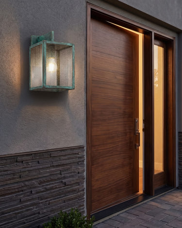 Westbrook Sconce shown in the Verde Green finish with a Seedy shade - 94421-VG-SDY 2