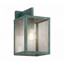 Westbrook Sconce shown in the Verde Green finish with a Seedy shade - 94421-VG-SDY 