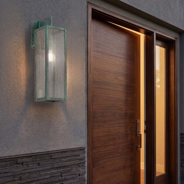 Westbrook Sconce shown in the Verde Green finish with a Seedy shade - 94431-VG-SDY 2