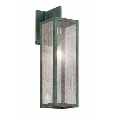 Westbrook Sconce shown in the Verde Green finish with a Seedy shade - 94431-VG-SDY
