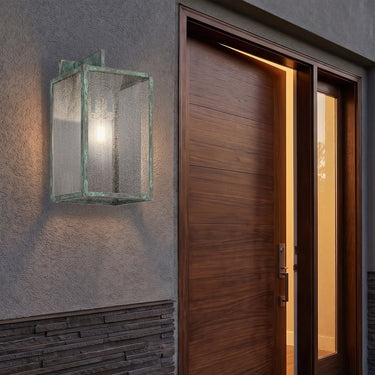 Westbrook Sconce shown in the Verde Green finish with a Seedy shade - 94521-VG-SDY 2