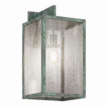 Westbrook Sconce shown in the Verde Green finish with a Seedy shade - 94521-VG-SDY