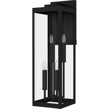 Westover 4 Light Outdoor Wall Sconce in Earth Black 2