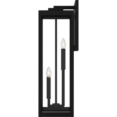 Westover 4 Light Outdoor Wall Sconce in Earth Black 4