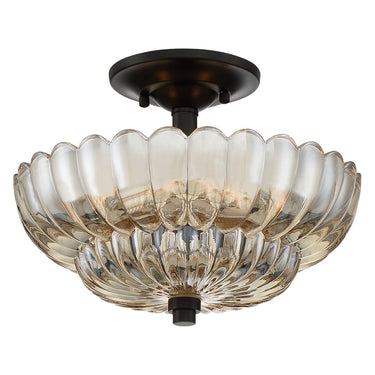 Whitecap 3 Light Semi-Flush Mount 8