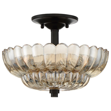 Whitecap 3 Light Semi-Flush Mount 1