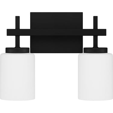 Wilburn 2 Light Bath Light in Matte Black 4