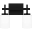 Wilburn 2 Light Bath Light in Matte Black 5