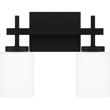Wilburn 2 Light Bath Light in Matte Black 5