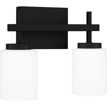 Wilburn 2 Light Bath Light in Matte Black 1