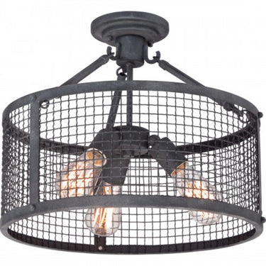 Wilder Semi-Flush Mount-WLR1716MB 1