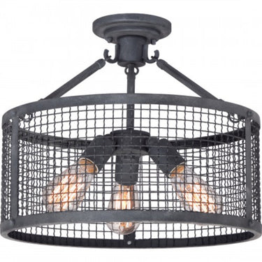 Wilder Semi-Flush Mount-WLR1716MB 4