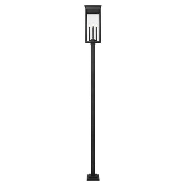Z-Lite 10.5" Nova 4 Light Outdoor Post Mounted Fixture image 1