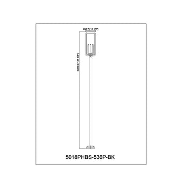 Z-Lite 10.5" Nova 4 Light Outdoor Post Mounted Fixture image 7