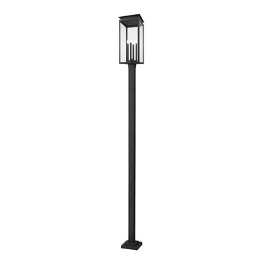 Z-Lite 10.5" Nova 4 Light Outdoor Post Mounted Fixture image
