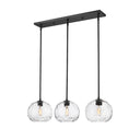 Z-Lite 10" Chloe 3 Light Linear Chandelier image 2