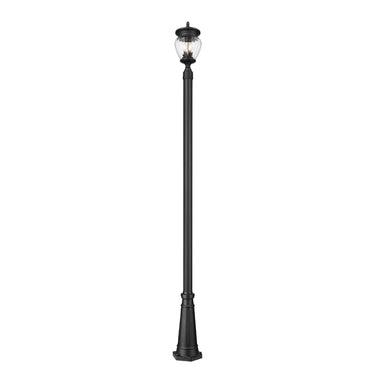 Z-Lite 10" Davina 3 Light Outdoor Post Mounted Fixture image 1