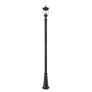 Z-Lite 10" Davina 3 Light Outdoor Post Mounted Fixture image 2