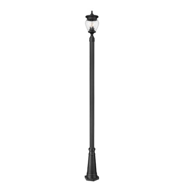 Z-Lite 10" Davina 3 Light Outdoor Post Mounted Fixture image
