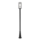 Z-Lite 10" Dunbroch 1 Light Outdoor Post Mounted Fixture image 1