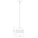 Z-Lite 10" Harmony 1 Light Pendant image 7