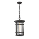 Z-Lite 10" Jordan 1 Light Outdoor Chain Mount Ceiling Fixture image 1