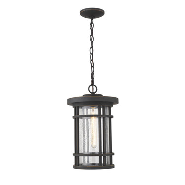Z-Lite 10" Jordan 1 Light Outdoor Chain Mount Ceiling Fixture image 1