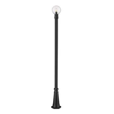 Z-Lite 10" Laurent 1 Light Outdoor Post Mounted Fixture image 1